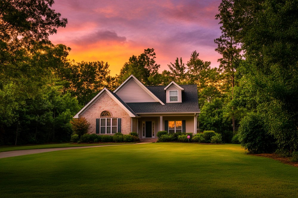 Luxury home architecture